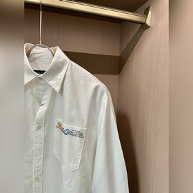 Рубашка с длинными рукавами Louis Vuitton, точная копия в масштаб