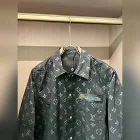 Длиннорукавная рубашка Louis Vuitton, точная копия в масштабе 1：1