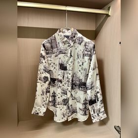 Длиннорукавная рубашка Louis Vuitton — это настоящее произведение