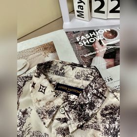 Длиннорукавная рубашка Louis Vuitton — это настоящее произведение