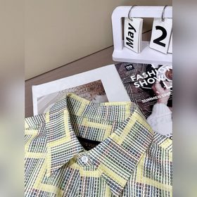 Рубашка с короткими рукавами Louis Vuitton, изготовлена в соотнош