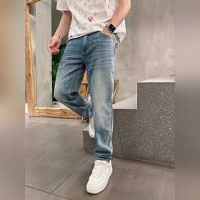 Louis Vuitton весна-лето 2025, новые мужские джинсы для отдыха, в