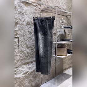 Louis Vuitton Луи Виттен, осень-зима 2026, новые широкие джинсы, 