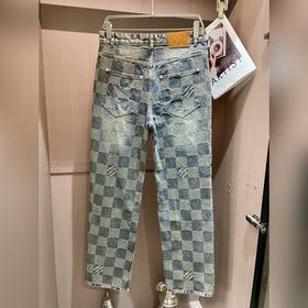 Джинсы Louis Vuitton, точная копия в масштабе 1：1! Классический ш