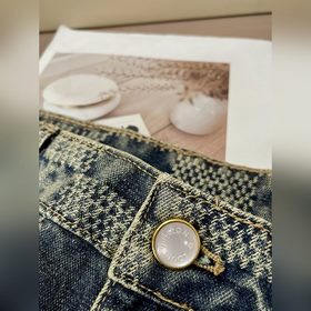 Джинсы Louis Vuitton, точная копия в масштабе 1：1! Классический ш