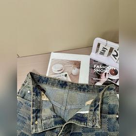 Джинсы Louis Vuitton, точная копия в масштабе 1：1! Классический ш