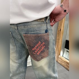 Louis Vuitton весна-лето 2025, новые мужские джинсы для отдыха, в