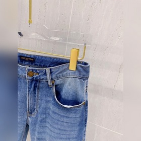 Louis Vuitton весна-лето 2025, новые мужские джинсы для отдыха, в