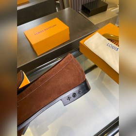 LV Классические мужские деловые туфли-лоферы. Классическая модел