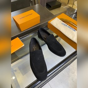 LV Классические мужские деловые туфли-лоферы. Классическая модел