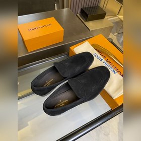 LV Классические мужские деловые туфли-лоферы. Классическая модел