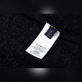 LOUIS VUITTON Двусторонний свитер с инкрустированным логотипом [с