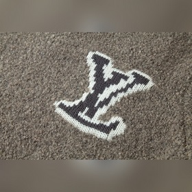 LOUIS VUITTON Двусторонний свитер с инкрустированным логотипом [с