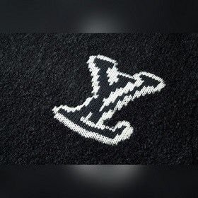 LOUIS VUITTON Двусторонний свитер с инкрустированным логотипом [с
