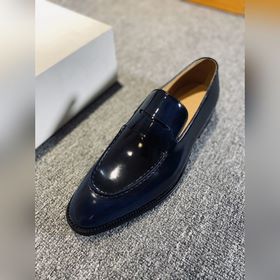 LV Мужские классические оксфорды, мужские деловые кожаные туфли,
