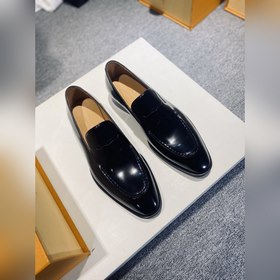 LV Мужские классические оксфорды, мужские деловые кожаные туфли,