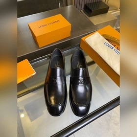 LV Классические мужские оксфорды. Мужские деловые кожаные туфли.