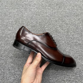 LV Классические мужские оксфорды, мужские деловые кожаные туфли,