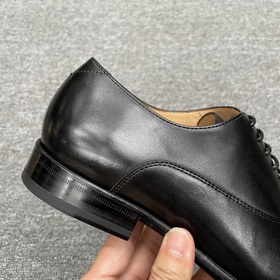 LV Классические мужские оксфорды. Мужские деловые кожаные туфли.