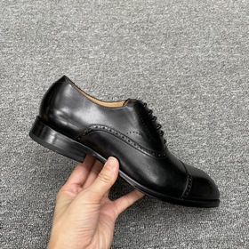 LV Классические мужские туфли Оксфорд, мужские деловые кожаные т
