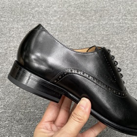 LV Классические мужские туфли Оксфорд, мужские деловые кожаные т