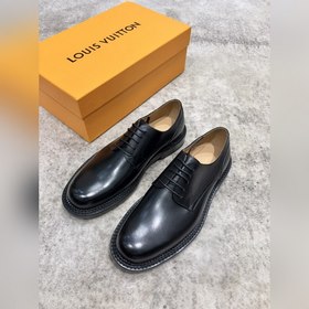 Louis Vuitton LV (Луи Виттен) Оксфорды из телячьей кожи с изыскан