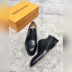 Louis Vuitton LV Мужские классические оксфорды, мужские деловые 