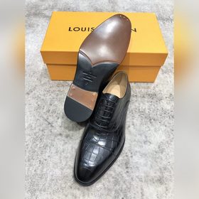 Louis Vuitton LV Мужские классические оксфорды, мужские деловые 
