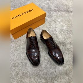 Louis Vuitton LV Мужские классические оксфорды для делового кост