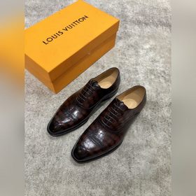 Louis Vuitton LV Мужские классические оксфорды для делового кост