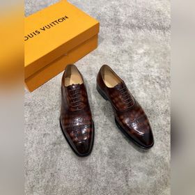 Louis Vuitton LV Мужские классические оксфорды для делового кост