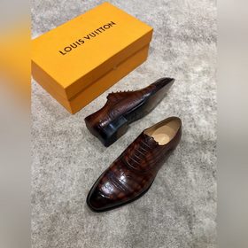Louis Vuitton LV Мужские классические оксфорды для делового кост