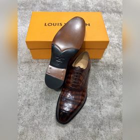 Louis Vuitton LV Мужские классические оксфорды для делового кост