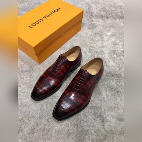 Louis Vuitton LV Мужские классические оксфорды для делового кост