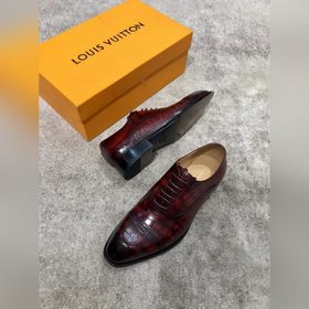 Louis Vuitton LV Мужские классические оксфорды для делового кост