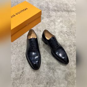 Louis Vuitton LV Мужские классические оксфорды для делового кост