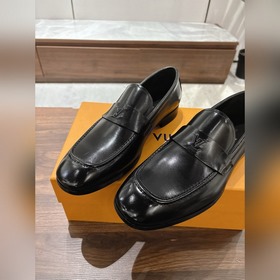 Louis Vuitton LV мужские кожаные туфли, высшее качество, верх из