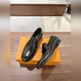Louis Vuitton LV мужские кожаные туфли, высшее качество, верх из 