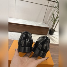 Louis Vuitton LV мужские кожаные туфли, высшее качество, верх из 