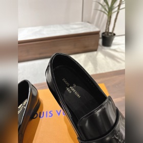 Louis Vuitton LV мужские кожаные туфли, высшее качество, верх из 