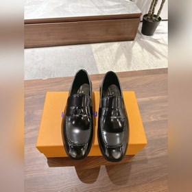 Louis Vuitton LV мужские кожаные туфли, высшее качество, верх из 