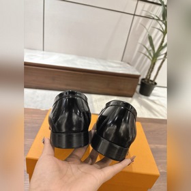 Louis Vuitton LV мужские кожаные туфли, высшее качество, верх из 