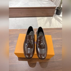 Louis Vuitton LV мужские кожаные туфли, высшее качество, верх из 