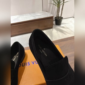 Louis Vuitton LV мужские кожаные туфли, высшее качество, верх из 