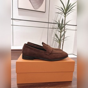 Louis Vuitton LV мужские кожаные туфли, высшее качество, верх из 