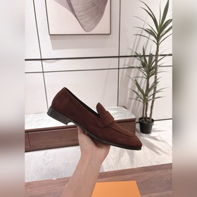 Louis Vuitton LV мужские кожаные туфли, высшее качество, верх из 