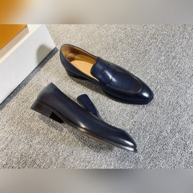 LV Мужские классические оксфорды, мужские деловые кожаные туфли,