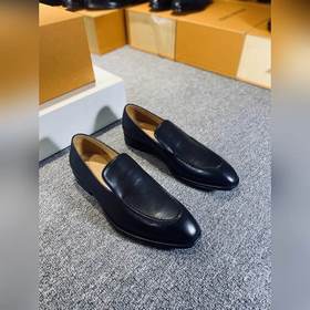 LV Мужские классические оксфорды, мужские деловые кожаные туфли,