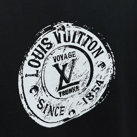 Louis Vuitton 2025FW весна-лето новинка круглый вырез верхняя фут