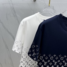 Louis Vuitton 2025FW весна-лето новинка, футболка с круглым вырез
